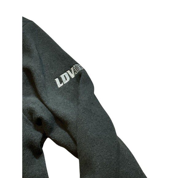 North Face Quarter Zip Up Sweater/Fleece Top Size Large Men’s Logo - Picture 3 of 7